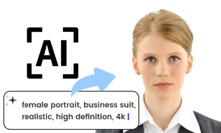 Text to headshot Text to headshot